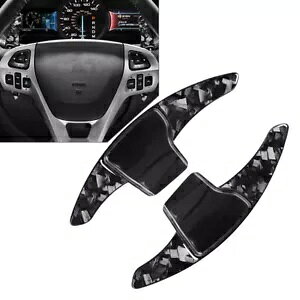 XeAOzC[VtgbJ[GNXeVtH[hGNXv[[ 2013 2014 2015 2016-2019- Steering wheel shift rockers extension for Ford Explorer 2013 2014 2015 2016-2019-