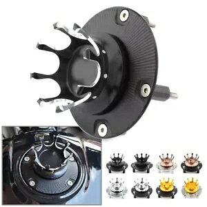 n[[ X350 pI[goCK\RWJo[- Motorcycle Gasoline Fuel Lid Cover for Harley X350-