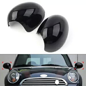 Mini R55 R56 R57 R58 R59 R60 R61 pGNXeA~[Jo[ CgubNyA- Exterior Mirror Cover for Mini R55 R56 R57 R58 R59 R60 R61 Light Black Pair-