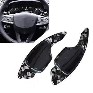 XeAOzC[VtgbJ[GNXeVLfbN CT4 CT5 CT6 XT4 XT6 2019-2023- Steering wheel shift rockers extension for Cadillac CT4 CT5 CT6 XT4 XT6 2019-2023-
