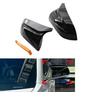 GNXeA~[LbvnEWO~[Lbv Tesla Model 3 17-20 ubNOX- Exterior Mirror Caps Housing Mirror Caps for Tesla Model 3 17-20 Black Gloss-
