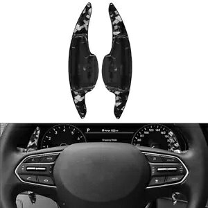 2 XeAOzC[VtgbJ[GNXeVq_C LAFESTA IX35 PALISADE p- 2pcs Steering Wheel Shift Rocker Extension for Hyundai LAFESTA IX35 PALISADE-