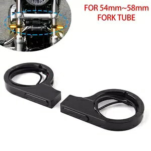 LEDtH[NCWP[^[CgAAo[An[[c[O_CiubNp- LED Fork Indicator Light, Amber, for Harley Touring Dyna Black-