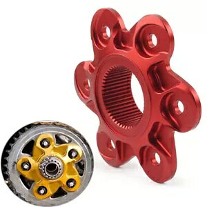 �X�v���P�b�g�h���C�u�t�����W�J�o�[ Ducati 1098 1198 1199 Diavel Monster ���b�h- Sprocket Drive Flanges Cover for Ducati 1098 1198 1199 Diavel Monster Red- �y���s�A���i�z