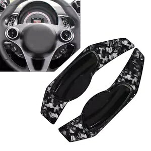 ZfXxcX}[gtH[c[W451tH[tH[pXeAOzC[VtgbJ[GNXeV- Steering wheel shift rockers extension for Mercedes Benz Smart Fortwo W451 Forfour-