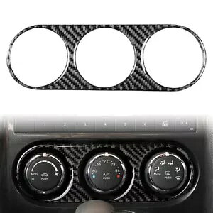 GARXCb`plJo[ J[{t@Co[ _bW`W[ 2008-2014p- Air Conditioning Switch Panel Cover Carbon Fiber for Dodge Challenger 2008-2014-