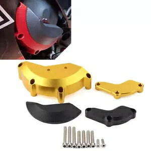�G���W���P�[�X�X���C�_�[�ی�J�o�[ �S�[���h ���}�n R6 2008-17 �A���~�j�E�����g�p Engine Case Slider Protective Cover Gold for Yamaha R6 2008-17 Aluminum Moto- �y���s�A���i�z