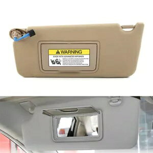左サンバイザー日焼け防止ホンダ アコード 2008-11 ライト付き 83280TA5A51ZA- Left sun visor sun protection for Honda Accord 2008-11 with light 83280TA5A51ZA-