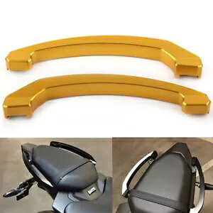 㕔ȏȃnh nh A[Xg S[h }n MT07 FZ07 14-17-p Rear seat passenger handle handle armrest gold for Yamaha MT07 FZ07 14-17-