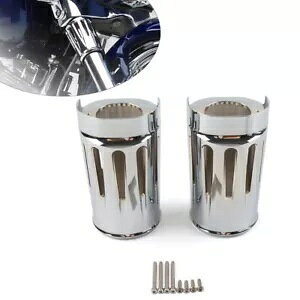 n[[ GNg Xg[g [h OCh LO 14-22 ptH[N u[c XC_[ Jo[ Fork Boots Slider Covers for Harley Electra Street Road Glide King 14-22-