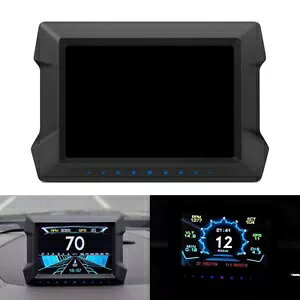 P22 J[ HUD wbhAbv fBXvC fW^ GPS X}[g Xs[h[^[ OBD2 XLi[ jo[T- P22 Car HUD Head Up Display Digital GPS Smart Speedometer OBD2 Scanner Universal-