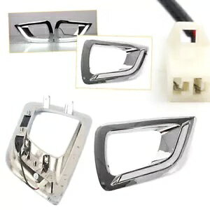 LED fC^CjOCgtHOvJo[Yio NP300 2015-2016- LED Daytime Running Light Fog Lights Cover For Nissan Navara NP300 2015-2016-