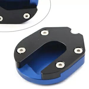 �T�C�h�X�^���h�����p�b�h �u���[ Honda Force 350 300 250 125 2018-2021�p- Side stand extension pad blue for Honda Force 350 300 250 125 2018-2021- �y���s�A���i�z