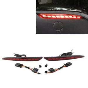 ���A�o���p�[�t�H�O�u���[�L���C�g���t���N�^�[ �e�X�����f�� Y 2020-2022 ���b�h- Rear Bumper Fog Brake Light Reflector for Tesla Model Y 2020-2022 Red- �y���s�A���i�z