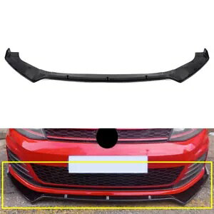 tgop[bvX|C[Lbg tHNX[Q VW St 7.5 2014-2017 ubN- Front bumper lip spoiler kit for Volkswagen VW Golf 7.5 2014-2017 black-