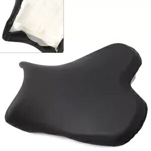 ^]ȃtgV[gpbh }n YZF R1 YZF-R1 2015-19 ubNU[GWp - Driver's Front Seat Pad for Yamaha YZF R1 YZF-R1 2015-19 Black Leather Engine-
