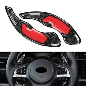 Xopg^pbJ[{t@Co[XeAOzC[VtgbJ[GNXeV- Forged Carbon Fiber Steering Wheel Shift Rocker Extension for Subaru for Toyota-