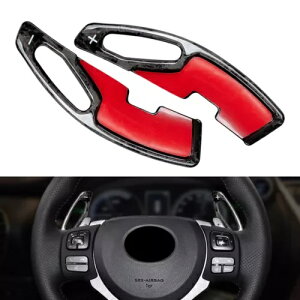 NTX IS NX RC pbJ[{t@Co[XeAOzC[VtgbJ[GNXeV- Forged Carbon Fiber Steering Wheel Shift Rocker Extension for Lexus IS NX RC-