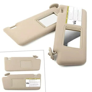 LH & RH x[W ToCU[ g^ ^R} 2005-2015 2006 07 08 09W/O Cg- LH & RH beige sun visor for Toyota Tacoma 2005-2015 2006 07 08 09W/O light-