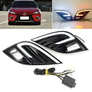 LED fC^CjOCgfC^CjOCgtHOv DRL g^J 2018- LED daytime running lights daytime running light fog lights DRL for Toyota Camry 2018-