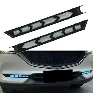 2x LED fC^CjOCgfC^CjOCgCWP[^[ DRL }c_ CX-5 2017 2018-2020 19- 2x LED daytime running light daytime running lights indicator DRL for Mazda CX-5 2017 2018-2020 19-