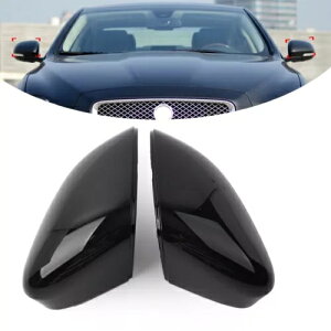 GNXeA~[LbvnEWO~[LbvWK[ XJ XJR XF XFR XFR-S XK XKR- Exterior Mirror Caps Housing Mirror Caps for Jaguar XJ XJR XF XFR XFR-S XK XKR-