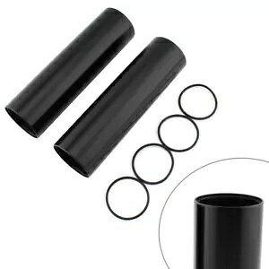 BMW RnineT �A�[�o�� G/S �p�u���b�N �o�C�N �t�H�[�N �O���C�_�[ �J�o�[ Black motorcycle fork glider covers for BMW RnineT urban G/S-