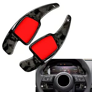bJ[{t@Co[XeAOzC[VtgbJ[GNXeVAEfB A3 A4 A5 S3 S4- Forged carbon fiber steering wheel shift rocker extension for Audi A3 A4 A5 S3 S4-