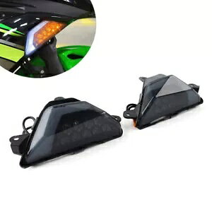 tg LED CWP[^[fBXvC KAWASAKI NINJA ZX6R 400 300 650 250-ɓK܂B Front LED Indicator Display Fits for KAWASAKI NINJA ZX6R 400 300 650 250-