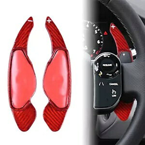 h[o[ CH[NԗpXeAO zC[ Vt^[ GNXeV J[{ - Steering Wheel Shifter Extension Carbon for Land Rover Evoque Car-