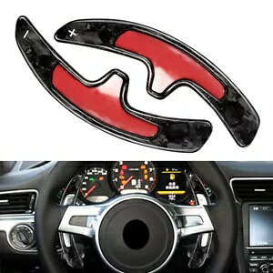 |VF 991 PC}pbJ[{t@Co[XeAOzC[VtgbJ[GNXeV- Forged carbon fiber steering wheel shift rocker extension for Porsche 991 Cayman-