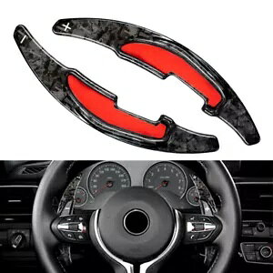 bJ[{t@Co[XeAOzC[VtgbJ[GNXeV BMW M2 M3 M4 M5 M6- Forged carbon fiber steering wheel shift rocker extension for BMW M2 M3 M4 M5 M6-