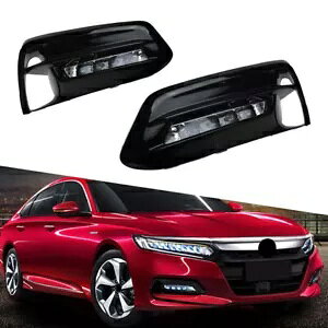 2x LED �f�C�^�C�������j���O���C�g �f�C�^�C�������j���O���C�g�C���W�P�[�^�[ DRL �z���_ �A�R�[�h 2018 2019-2021-�p 2x LED daytime running light daytime running lights indicator DRL for Honda Accord 2018 2019-2021- �y