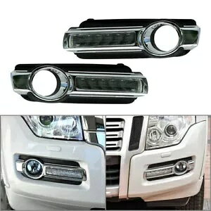 LED fC^CjOCgfC^CjOCg DRL OHpWFe V93 V97 15-19- LED daytime running light daytime running lights DRL for Mitsubishi Pajero Montero V93 V97 15-19-