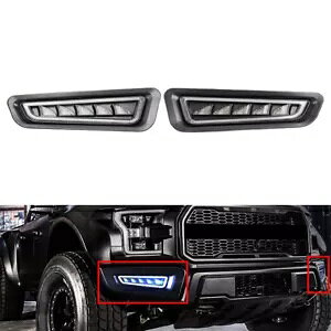 tHOv LED DRL fC^CjOCg fC^CjOCg tH[h F150 v^[ 17+- Fog lights LED DRL daytime running light daytime running lights for Ford F150 Raptor 17+-