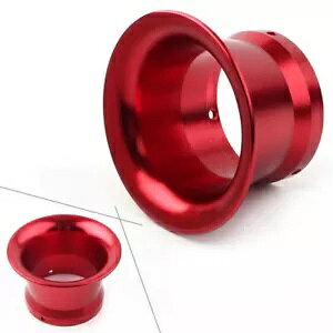 50mm CNC �L���u���^�[ �G�A�C�����b�g�`�b�v �L���u���^�[ �x���g�J���[ �z�[���ی� ���b�h ���j�o�[�T��- 50mm CNC Carburetor Air Inlet Tip Carb Vent Collar Horn Protection Red Universal- �y���s�A���i�z