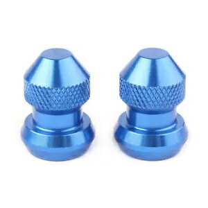 2x jo[T ^C GA ou Lbv Xe Lbv ԁAI[goCAI[goCp u[- 2x universal tire air valve caps stem cap for car motorcycle motorcycle blue-