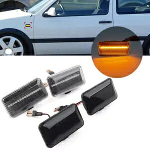 2xLED TCh}[J[CgCWP[^[ VW St 2 St 3 WFb^ Fg pT[gp- 2xLED side marker light indicator for VW Golf 2 Golf 3 Jetta Vento Passat-