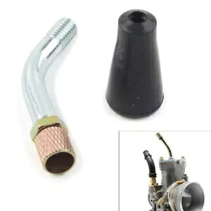 �L���u���^�[ �X�N�����[ �K�C�h �A���O�� �p�C�v �A���~ �f�����g PHBG ZSK �L���u���^�[ ���[�^�[ C- Carburetor screw guide angle pipe aluminum for Dellorto PHBG ZSK carb motor C-