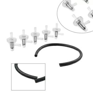 1/4 C` CCRtB^[A90 x̊pxA6mm 7mm RCp- 1/4" Inline Fuel Filter for 90 Degree Angle, 6mm 7mm Fuel Line-