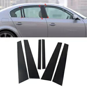 6 x hAEBhER|XgJo[Xgbv BMW 5 V[Y E60 2004-10 p- 6 x door window column posts decorative cover strips for BMW 5 Series E60 2004-10-
