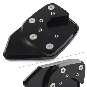 �X�^���h�T�C�h�X�^���h�����v���[�g�z���_ X-ADV XADV 750 17-18 �u���b�N- Stand Side Stand Extension Plate for Honda X-ADV XADV 750 17-18 Black-