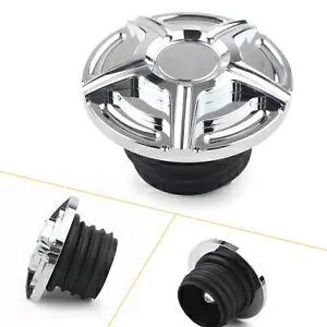 䊐ʋC^NWR^NElWn[[_CipV- Pentagram Ventilated Tank Lid Fuel Tank Right Thread For Harley Dyna New-