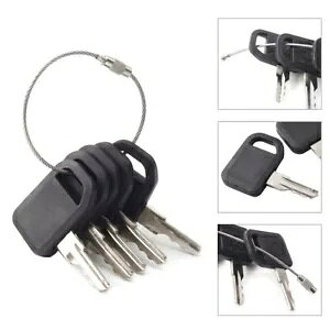John Deere GT225 GT242 M76975 �p�L�[�����O�t���C�O�j�b�V�����L�[ #AM131841 5 ��- Ignition Key with Keyring #AM131841 for John Deere GT225 GT242 M76975 5pcs- �y���s�A���i�z