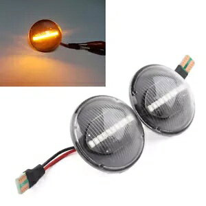 LED �T�C�h �}�[�N �C���W�P�[�^�[ �����h���[�o�[ �����W���[�o�[ L322 02-12 ����- LED Side Mark Indicator for Land Rover Range Rover L322 02-12 Transparent- �y���s�A���i�z