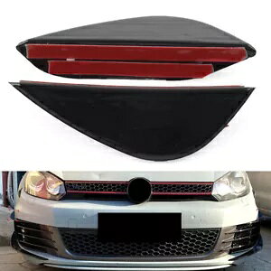 VW St 6 MK6 GTI GTD ptgop[bvXvb^[X|C[TCh_bNX- Front bumper lip splitter spoiler side ducks for VW Golf 6 MK6 GTI GTD-
