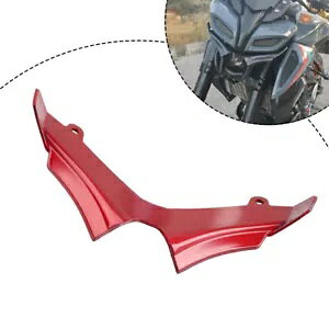 tgplECObgA̓ECOX|C[A}nMT-15pbh- Front Panel Winglets, Aerodynamic Wing Spoiler, Red for Yamaha MT-15-