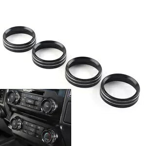 4x GARXCb`{^O{^x[ tH[h F150 XLT 2015-2020-p 4x Air Conditioning Switch Button Ring Button Bezel for Ford F150 XLT 2015-2020-