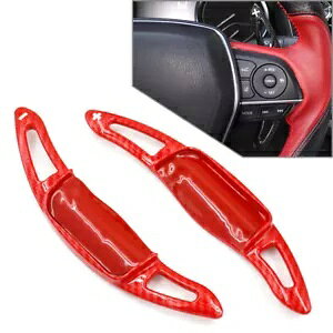 g^ J AopXeAOzC[VtgbJ[GNXeVAyAbh- Steering Wheel Shift Rocker Extension for Toyota Camry Avalon, Pair Red-