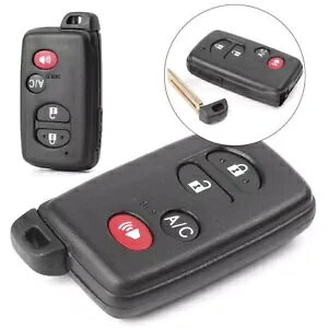 3 + 1 {^X}[gL[Ԃ̃L[P[Xg^vEX 2010-2013 12- 3+1 Buttons Smart Key Car Key Case for Toyota Prius 2010-2013 12-